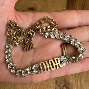 Dior choker necklace